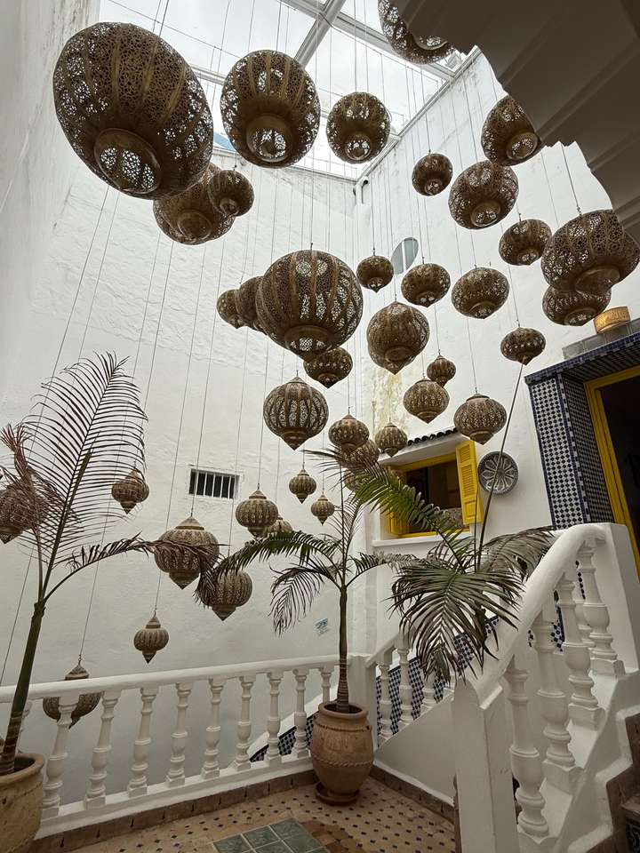 Quite the collection of Moroccan lanterns