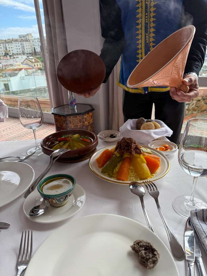 Vegetarian Tagine for lunch