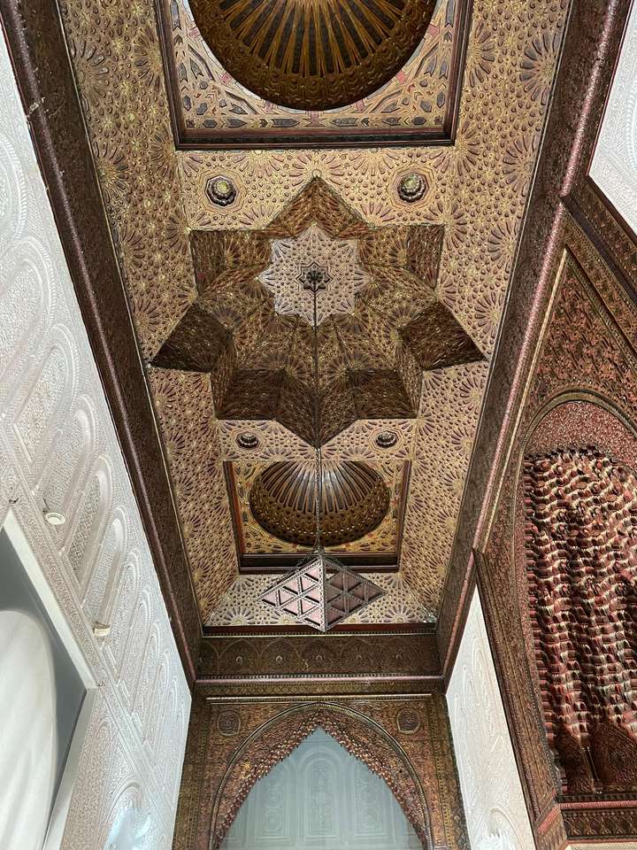 Exqusite carvings inside the Museum of Mediterranean cultures