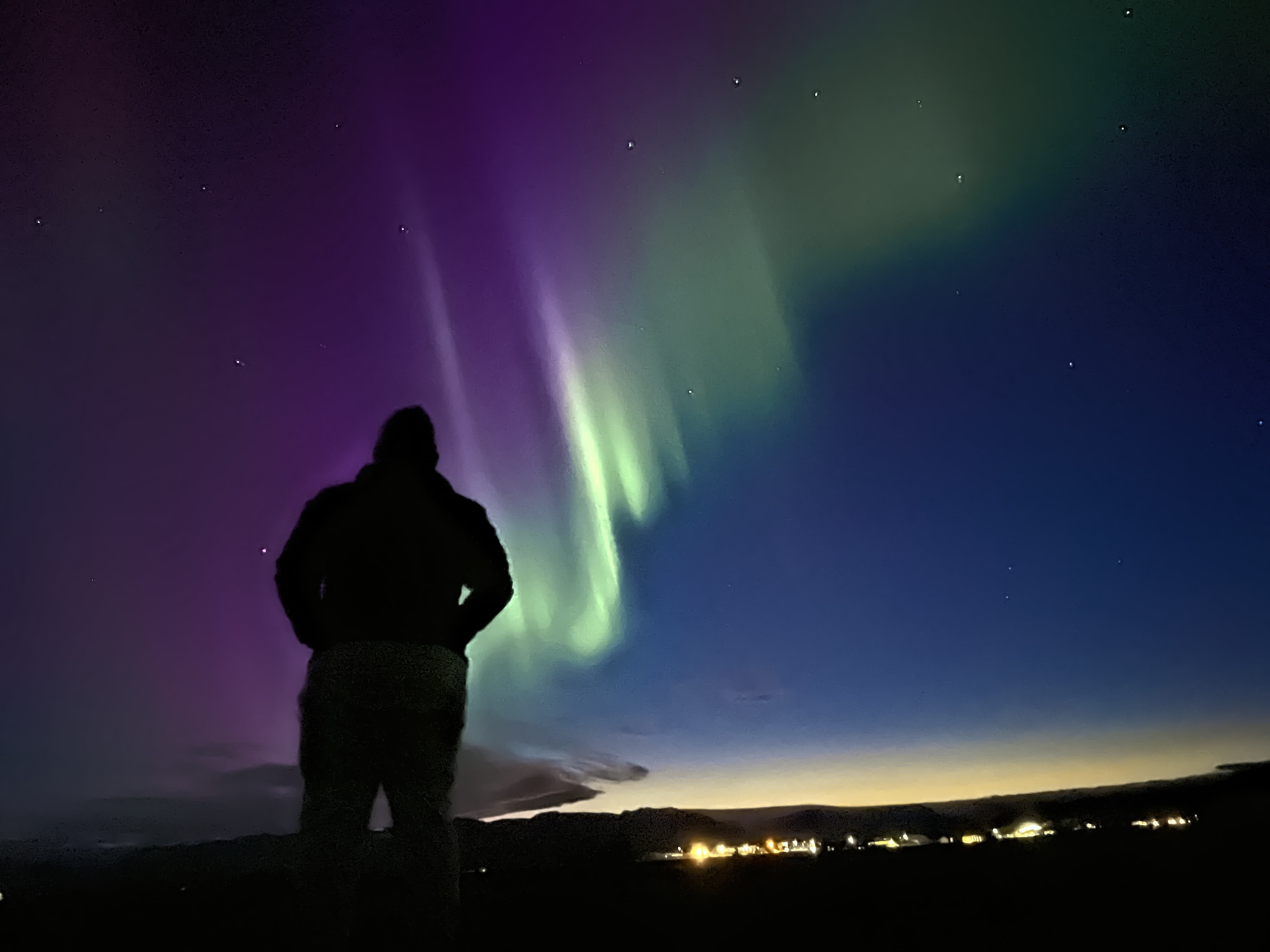 Neil and the Aurora Borealis