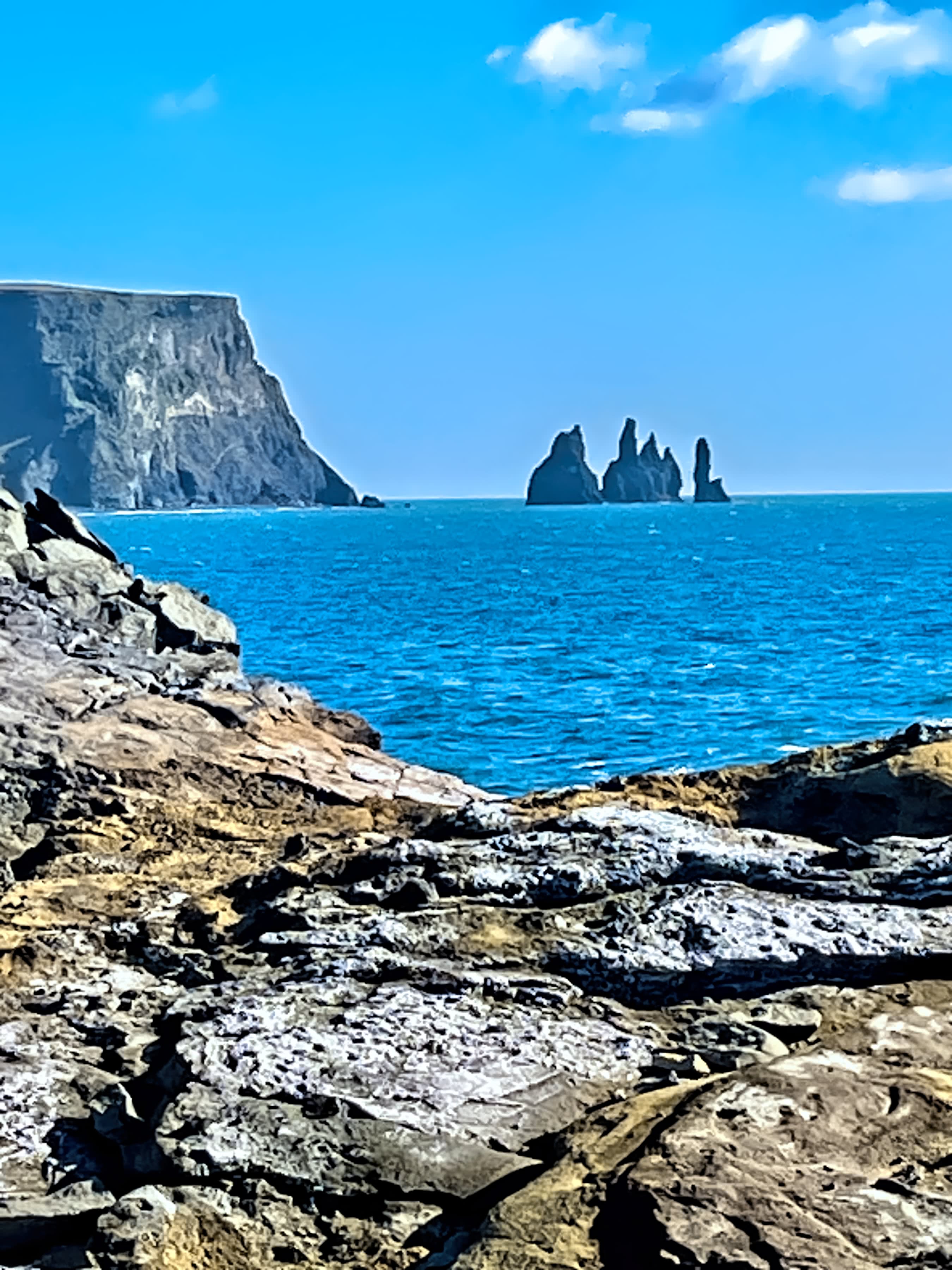 Reynisdrangar Sea stacks